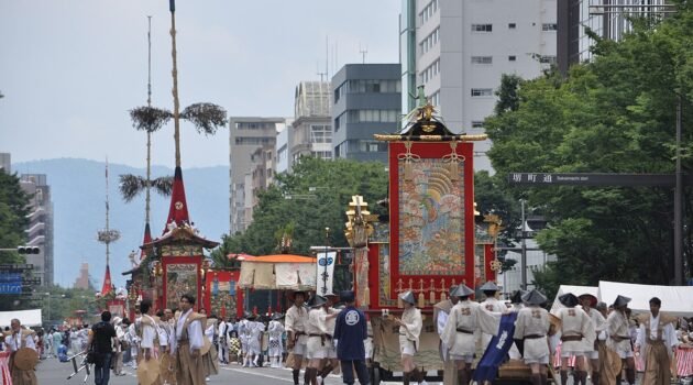 Witness the stunning Gion Matsuri floats in Japan and experience the festivities like a local