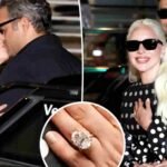 Lady Gaga Sparkles with Her Big Engagement Ring at the 2024 Venice Film Festival